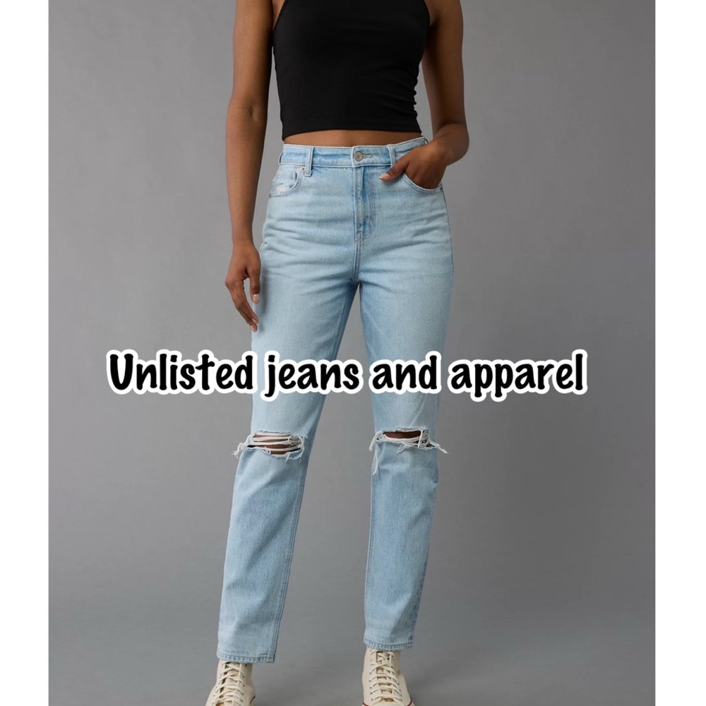 Unlisted jeans and other apparel
Jeans sizes 0-14